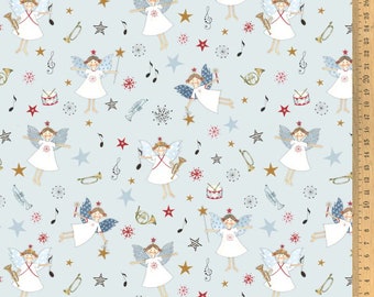 Acufactum cotton fabric heaven choir 145 cm wide by Sophia Drescher