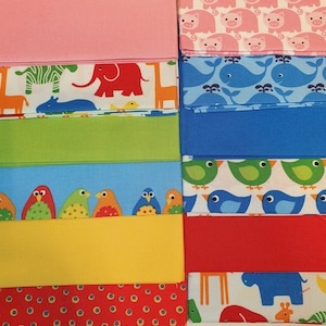 Westfalenstoff fabric package &quot;Young Line 7&quot; 12 different fabrics 48 cm x 48cm W900108