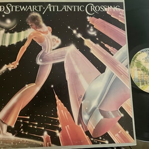 Rod Stewart “Atlantic Crossing” LP Record Vinyl