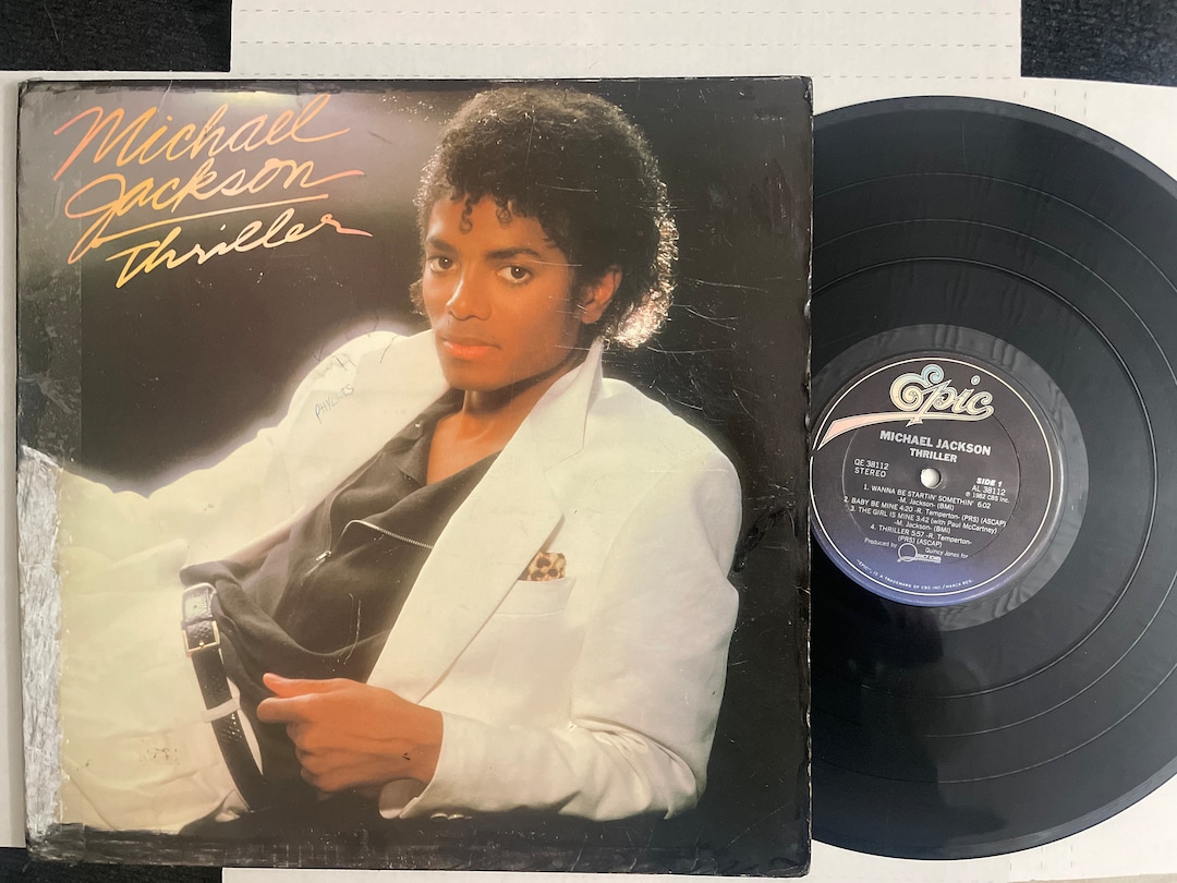 Michael Jackson Thriller Lp Record