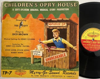 Children’s Opry House 78 RPM Record Cott Merry Go Sound Records 1930s