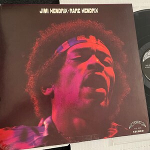 Jimi Hendrix “Rare Hendrix” 1966 Performance LP Record Vinyl w/ Gatefold