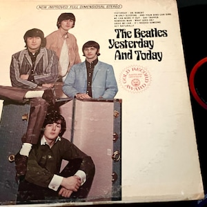 The Beatles &quot;Yesterday and Toda&quot; LP record Vinyl