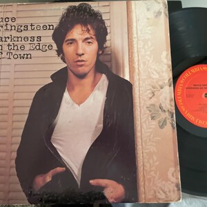 Bruce Springsteen “Darkness On The Edge of Town” LP Record Vinyl