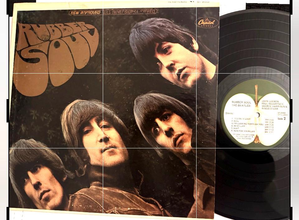 The Beatles "Rubber Soul" LP Record Vinyl (Original)