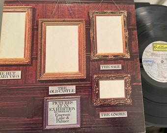Emerson Lake & Palmer Pictures at an Exhibition LP Record Vinyl