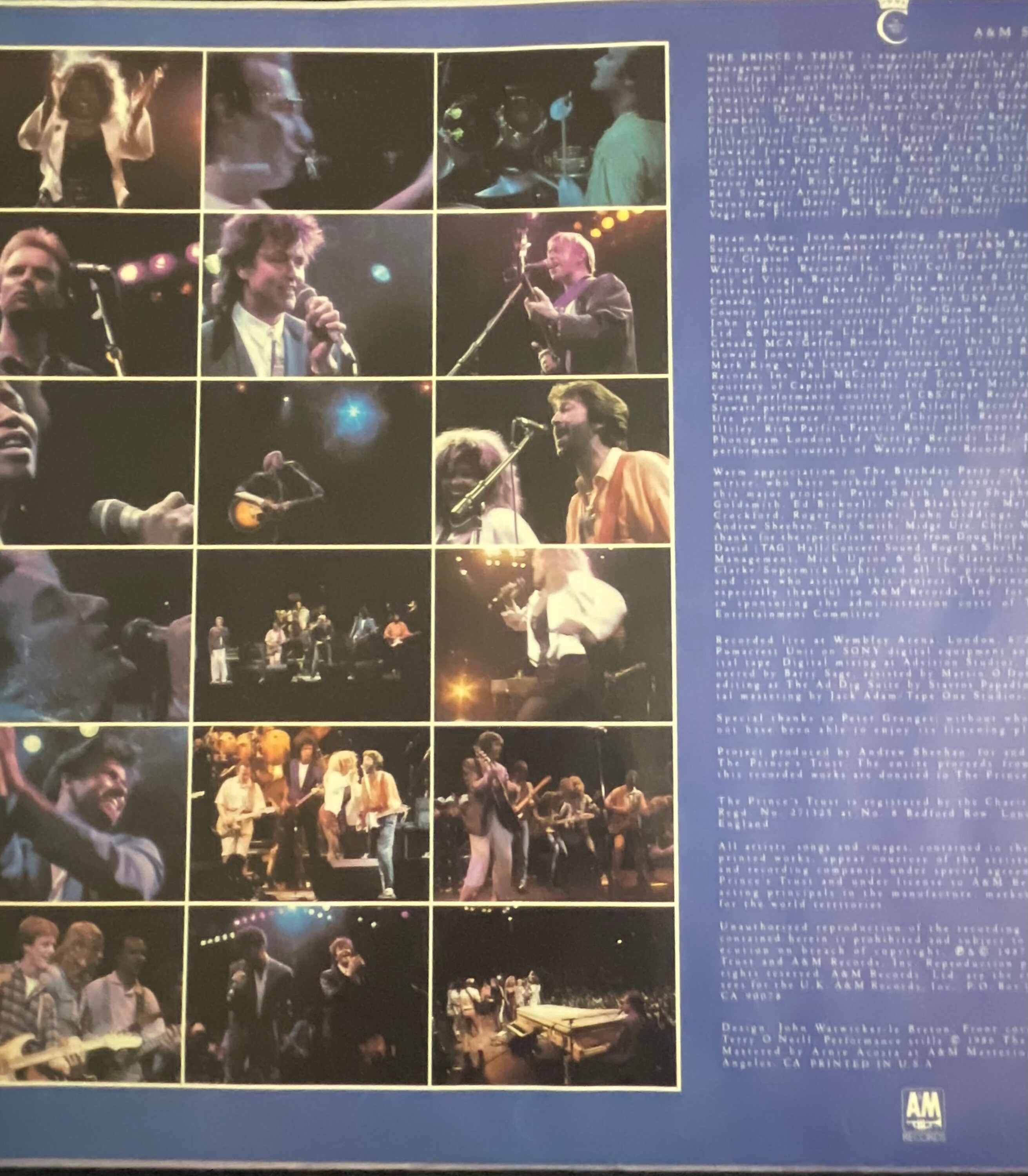 The Prince's Trust 10th Anniversary Birthday LP Record Vinyl