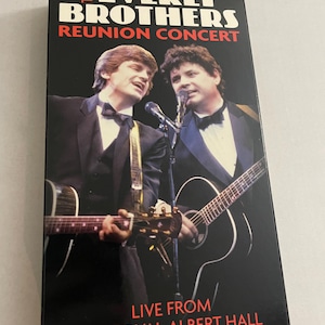 The Everly Brothers Reunion at The Royal Albert Hall VHS Tape