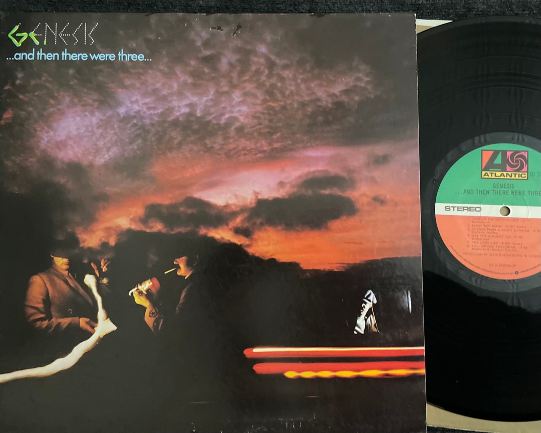 Genesis “and Then There We’re Three” LP Record Vinyl Atlantic Records