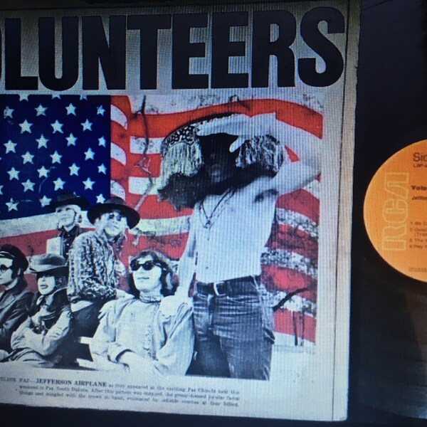 Jefferson Airplane Volunteers LP Record Vinyl Original 1960s