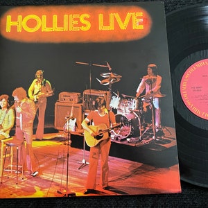 The Hollies LIVE LP Record Vinyl
