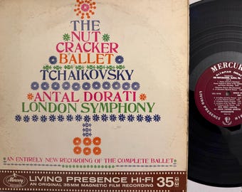 The Nutcracker Antal Dorati Lo Don Symphony 2 Lp Records Vinyl w/ Gatefold