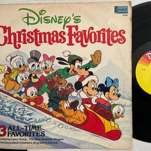 Disney’s Christmas Favorites LP Record Vinyl
