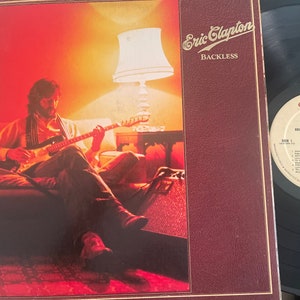 Eric Clapton “Backless” LP Record Vinyl