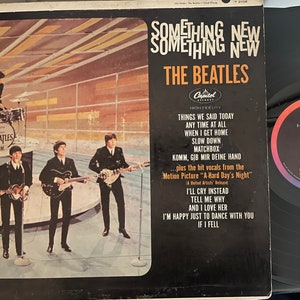 The Beatles “Something New” LP Record Vinyl Capitol Records