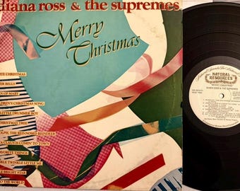 Diana Ross and The Supremes “Merry Christmas” LP Record Vinyl