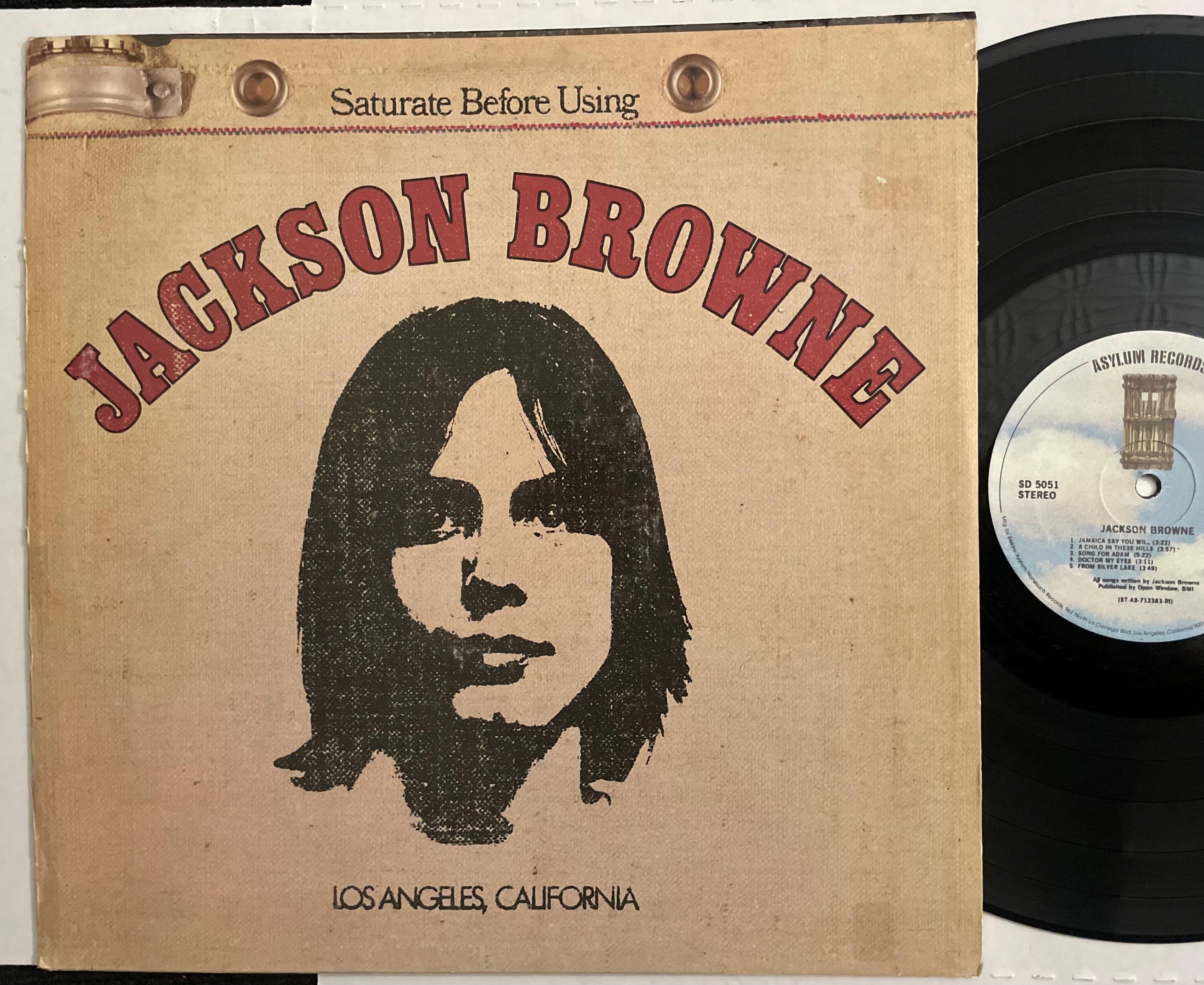 洋楽 Jackson Browne Saturate Before Using LP Jackson Browne “saturate Before Using” LP Record Vinyl - Etsy