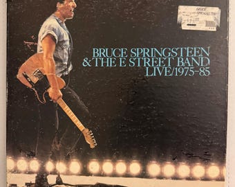 Bruce Springsteen & The E Street Band 1975-85                        3 Cassette Tapes Box Set w/ Booklet