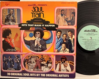 Soul Train LP Record Vinyl James Brown, Superfly & More…