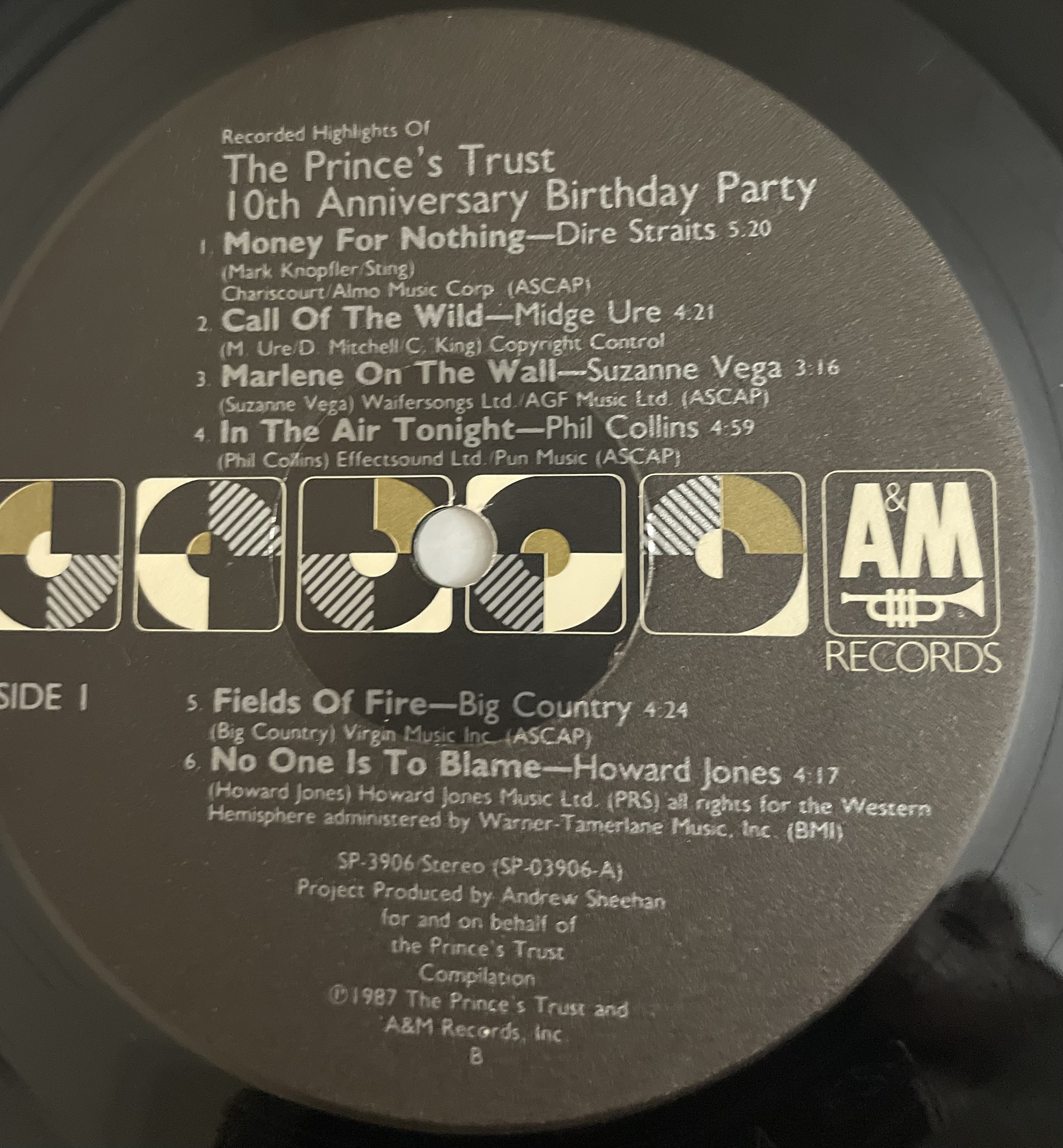 The Prince's Trust 10th Anniversary 　LP The Prince's Trust 10th Anniversary Birthday LP Record Vinyl