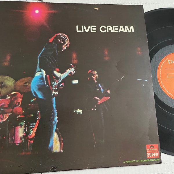 Cream “Live Cream” LP Record Vinyl