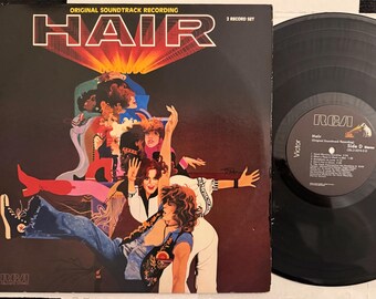 Hair The Original Movie Soundtrack 2 LP Records Vinyl w/ Gatefold