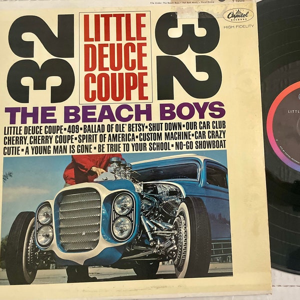 The Beach Boys “Little Deuce Coupe LP Record Vinyl