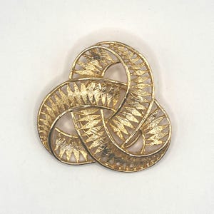 Gold Love Knot Brooches - Etsy display picture 2