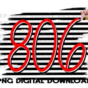 Area Code Design | Zipcode Design | PNG Digital Download | Sublimation Design