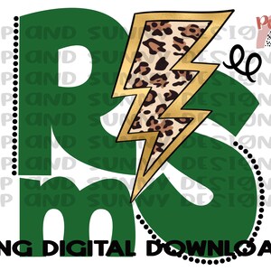Rammen | Luipaard Bliksemschicht | Geest T-shirt | PNG digitale download | Sublimatie ontwerp