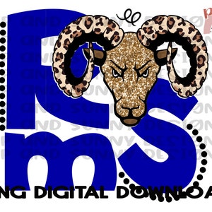 Rammen | Luipaard Ram | Geest T-shirt | PNG digitale download | Sublimatie ontwerp