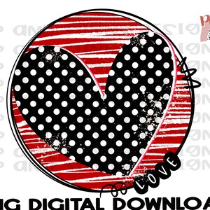 Valentine Heart | Love | Valentine’s Day | Paint Splatter | PNG Digital Download | Sublimation Design