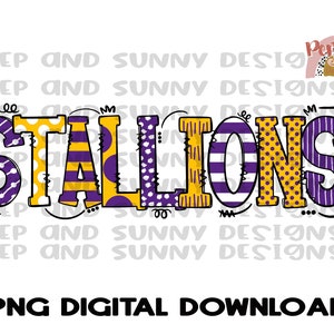 Hengsten | Spirit Tee | Doodle Design | PNG Digital Download | Sublimatie Ontwerp