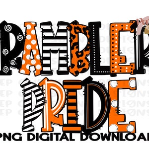 Rambler Pride | Doodle Design | Spirit Tee Design | Mascot | PNG Digital Download | Sublimation Design