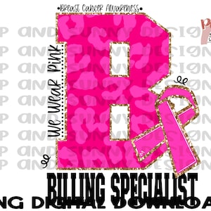 Brustkrebs Design Leopard | Rosa | PNG Digitaler Download | Sublimationsdesign