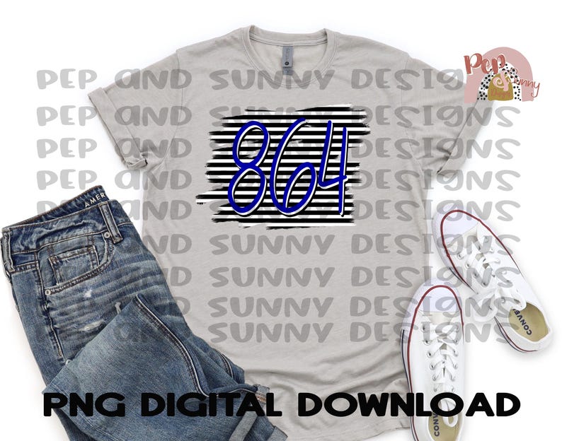 Postleitzahl Design Messy Stripes | Postleitzahl Design | PNG Digitaler Download | Sublimationsdesign Bild 2