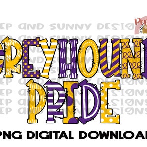 | de la fierté Greyhound Lévriers | | de conception Doodle | De tee-shirt Spirit PNG Digital Download | Conception de sublimation