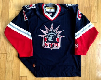 brian leetch statue of liberty jersey