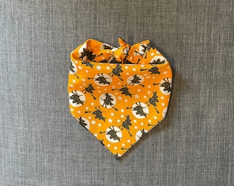 Bandana para cachorro de Halloween, bandana para cachorro, bandana para cachorro bruxa, bandana para cachorro outono, bruxas
