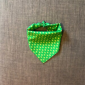 Christmas Dog Bandana, Christmas Tree Bandana, Tie on,  Holiday Tree Bandana