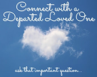 Connect with a Departed Loved One - 3 to 7 Card Tarot Reading for  - Psychic Medium Tarot Card Reading