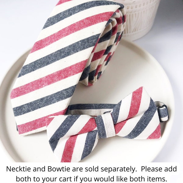 Father Son Matching Tie Bowtie Necktie Wedding, Dad, Missionary, Teenage & Little Boys Stripes Floral Ties Gift for Teenage Boys Graduation
