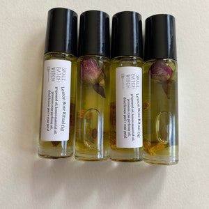 LEMON-ROSE OIL - Ritual, Perfume + Aromatherapy Oil - Daily Wear Collection