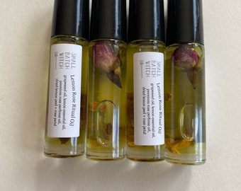 LEMON-ROSE OIL - Ritual, Perfume + Aromatherapy Oil - Daily Wear Collection
