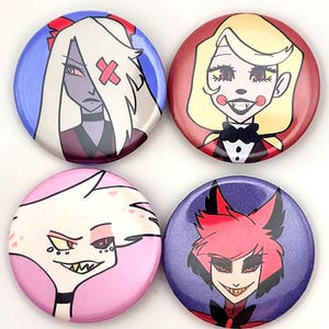 Hazbin Hotel Pins