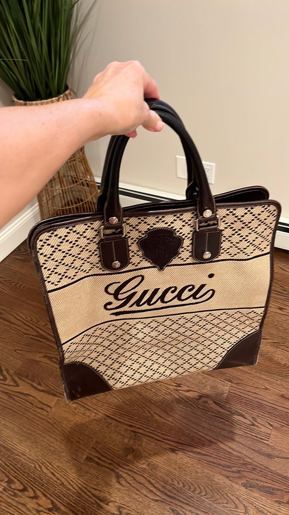 Vintage Gucci travel bag