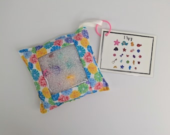 Mermaid I Spy Sensory Bag | Travel Seek and Find Activity