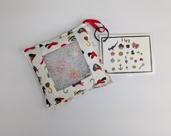 Pirate I Spy Bag | Travel Seek and Find Sensory Toy