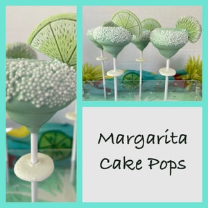 Margarita Cake Pops - Made to Order.  Get Your Party On!