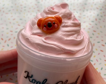 Milk Chocolate Scented Slime Choco Bears Charm Add Ins For Beginners Koala March Mousse 8 oz Butter Slime Teddy Bear